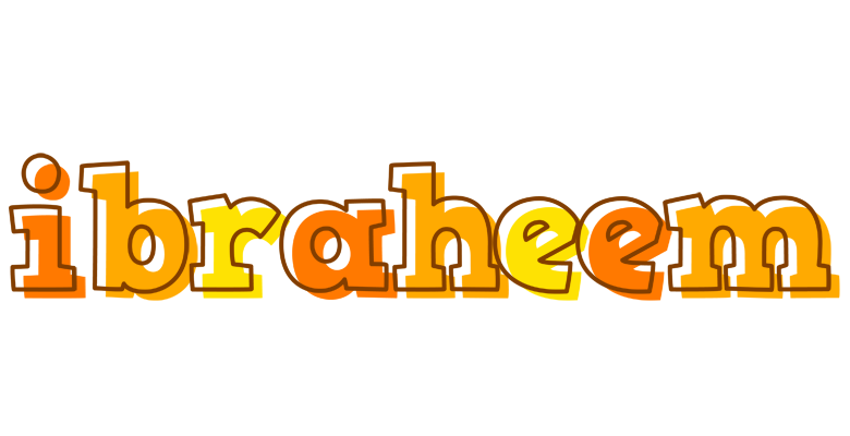 Ibraheem desert logo