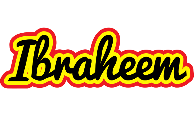 Ibraheem flaming logo