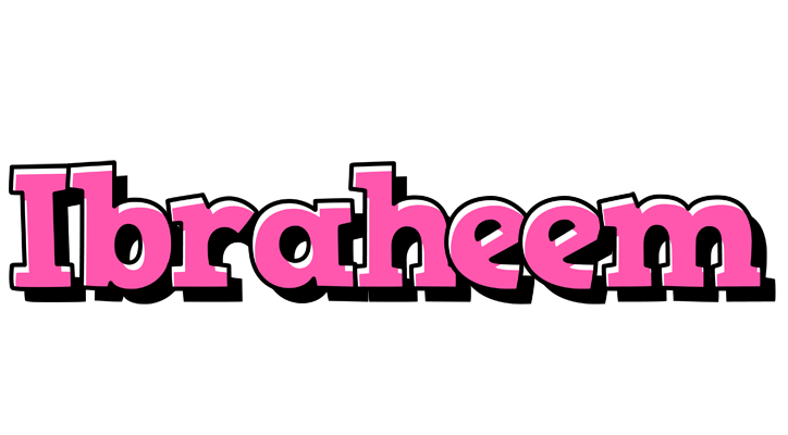 Ibraheem girlish logo