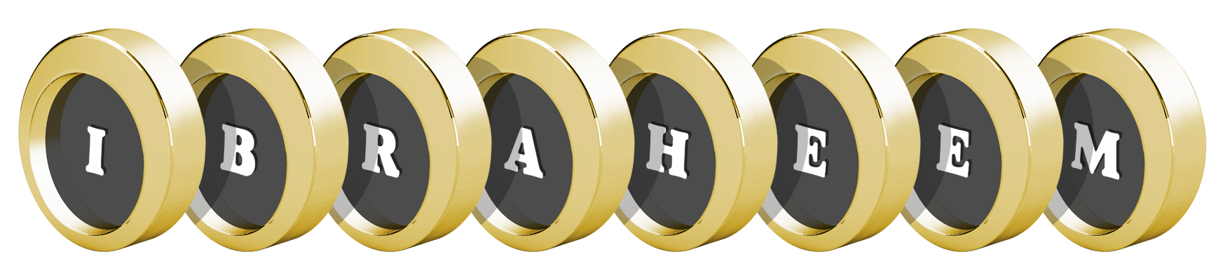 Ibraheem gold logo