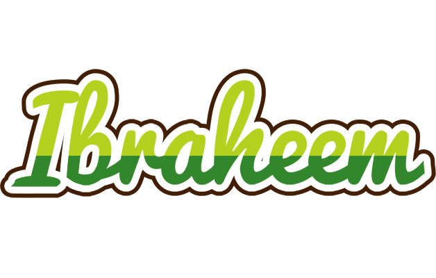 Ibraheem golfing logo