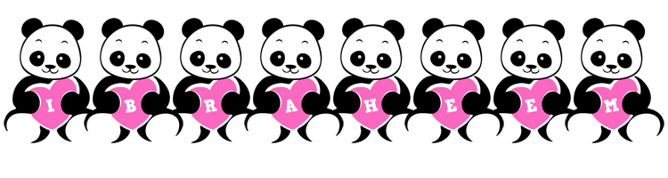 Ibraheem love-panda logo