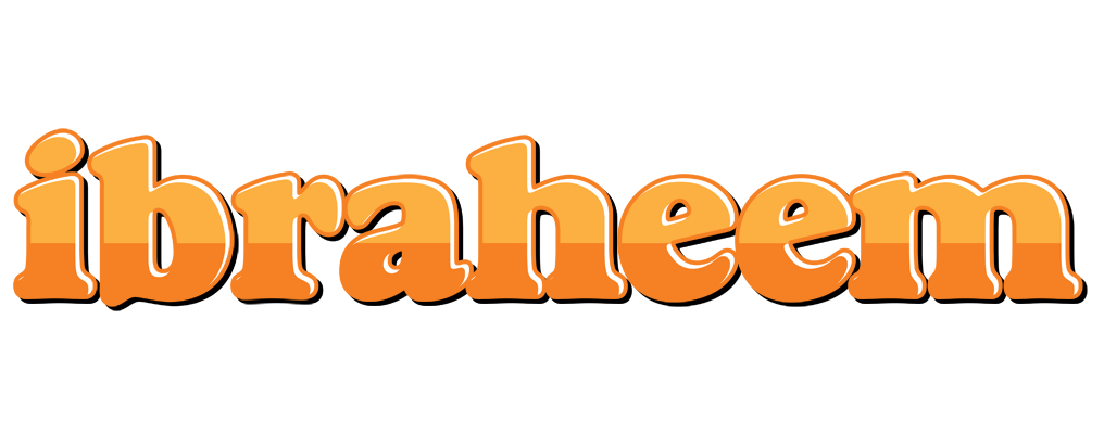 Ibraheem orange logo