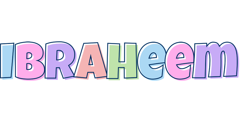 Ibraheem pastel logo