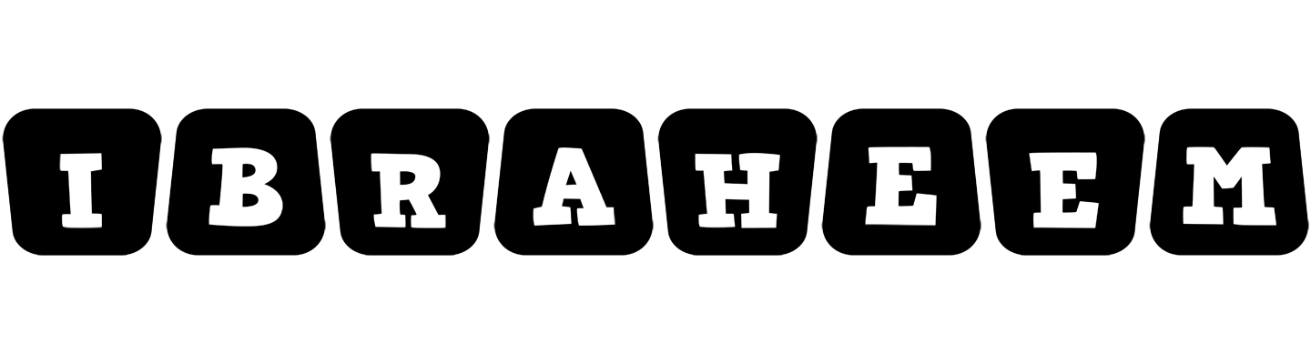 Ibraheem racing logo