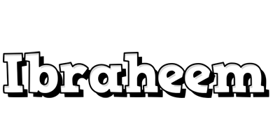 Ibraheem snowing logo