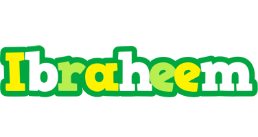 Ibraheem soccer logo