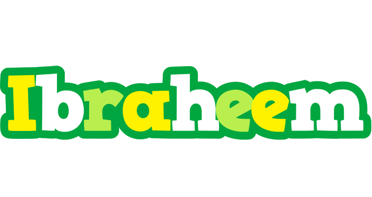 Ibraheem soccer logo