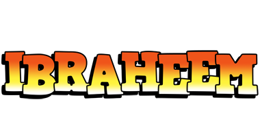 Ibraheem sunset logo