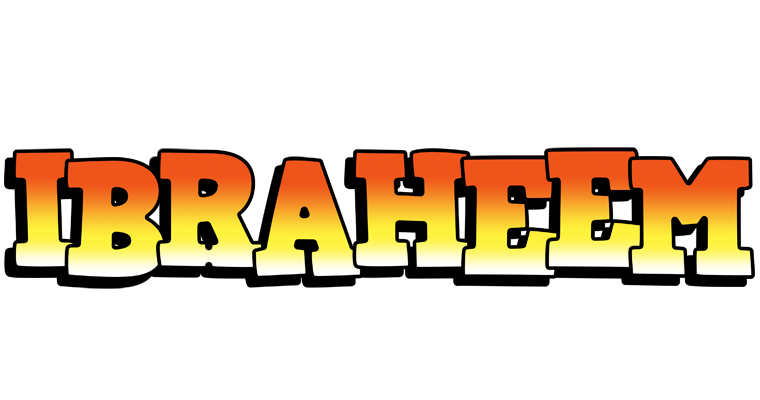 Ibraheem sunset logo
