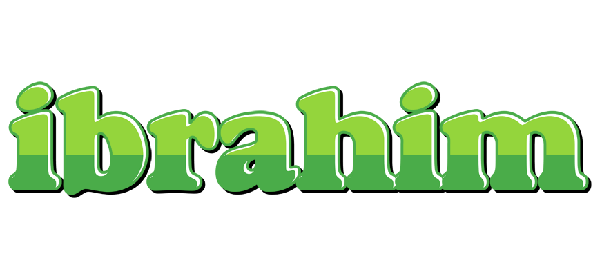 Ibrahim apple logo