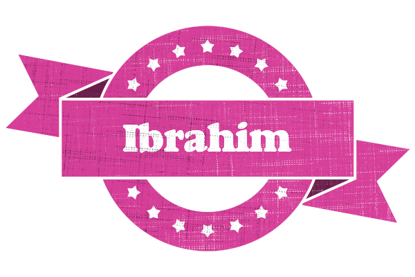Ibrahim beauty logo