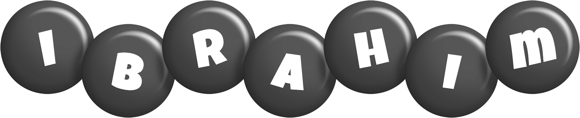 Ibrahim candy-black logo