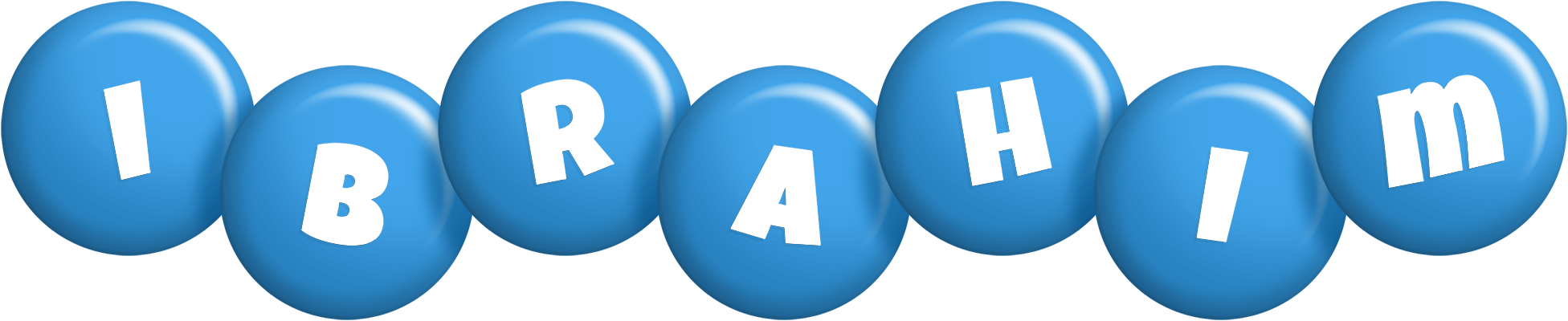 Ibrahim candy-blue logo