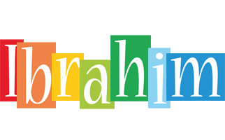 Ibrahim colors logo