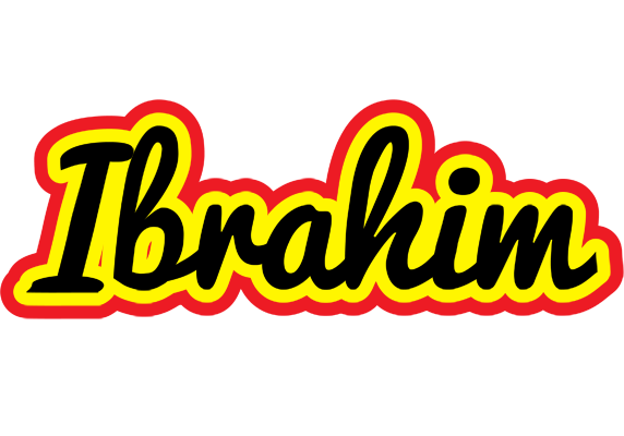 Ibrahim flaming logo