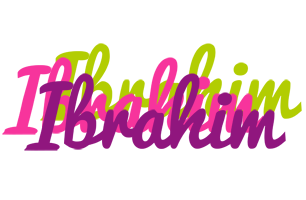 Ibrahim flowers logo