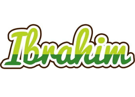 Ibrahim golfing logo