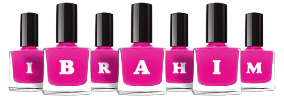 Ibrahim nails logo