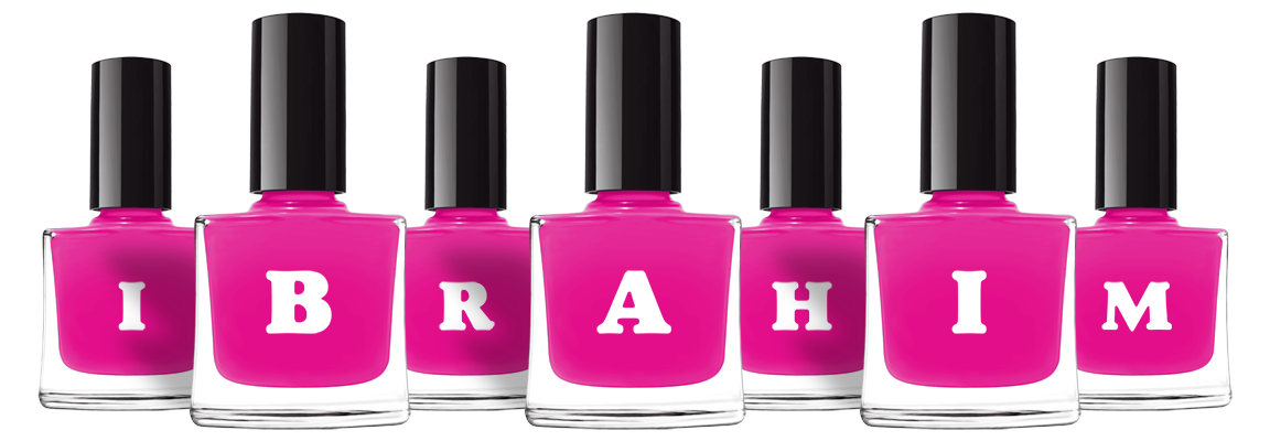 Ibrahim nails logo