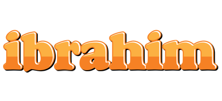 Ibrahim orange logo