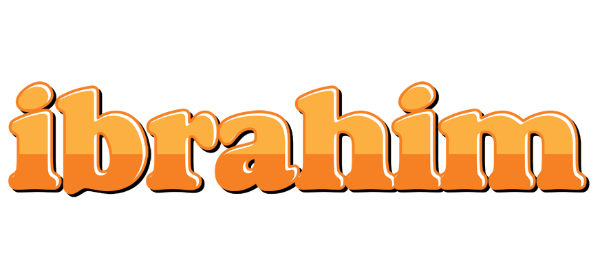 Ibrahim orange logo
