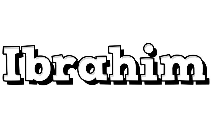 Ibrahim snowing logo