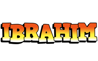 Ibrahim sunset logo