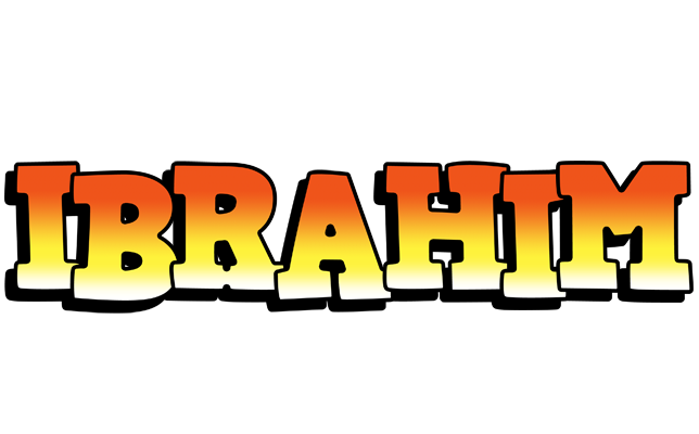 Ibrahim sunset logo