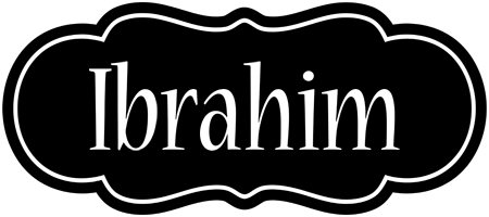 Ibrahim welcome logo