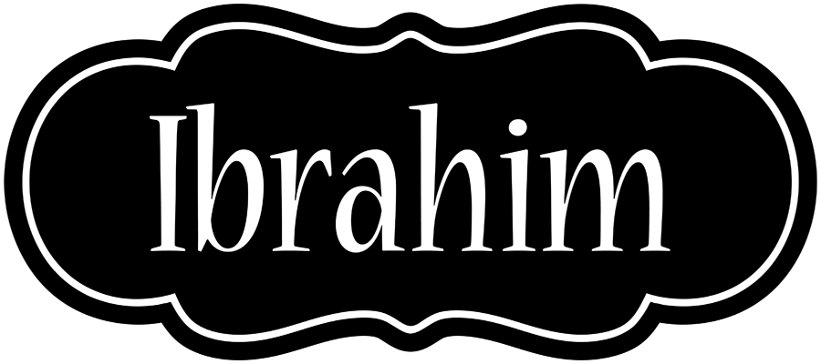 Ibrahim welcome logo