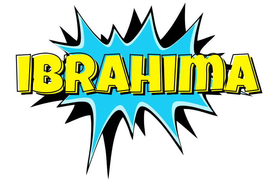Ibrahima amazing logo
