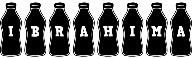Ibrahima bottle logo