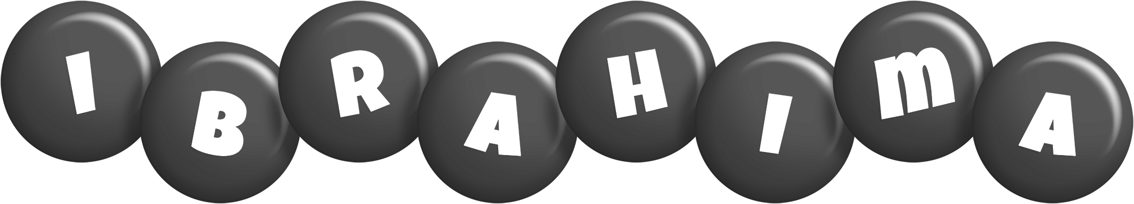 Ibrahima candy-black logo