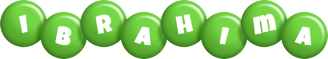 Ibrahima candy-green logo