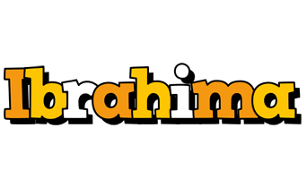 Ibrahima cartoon logo