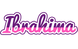 Ibrahima cheerful logo