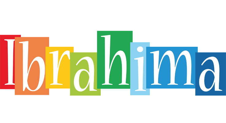 Ibrahima colors logo