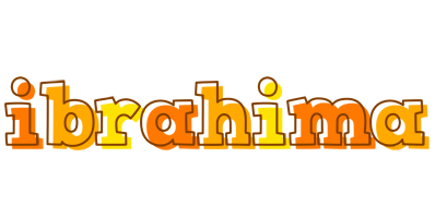Ibrahima desert logo