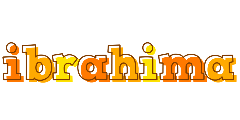 Ibrahima desert logo