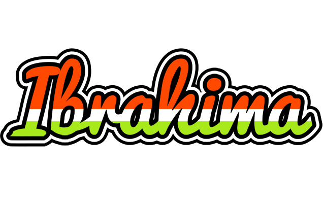 Ibrahima exotic logo