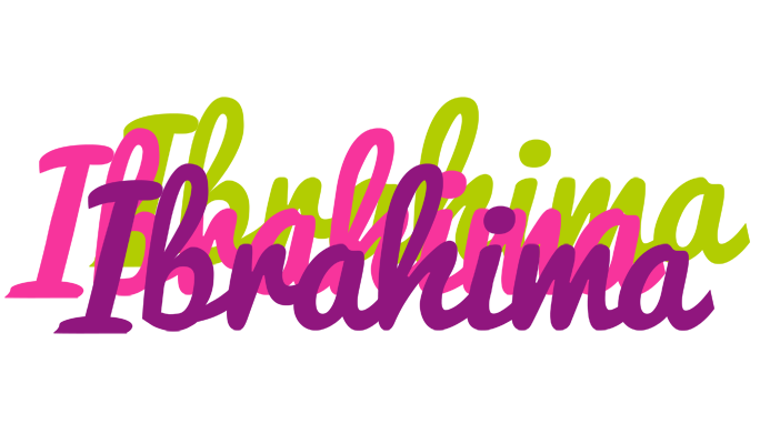 Ibrahima flowers logo