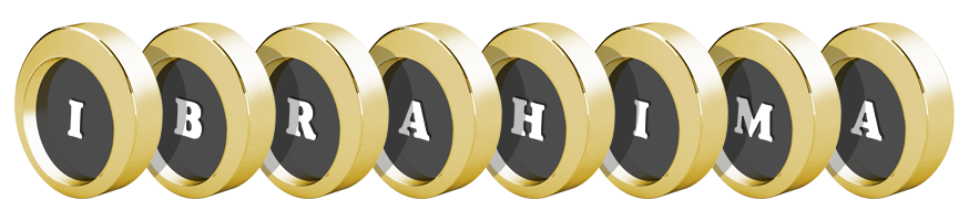 Ibrahima gold logo