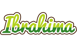 Ibrahima golfing logo