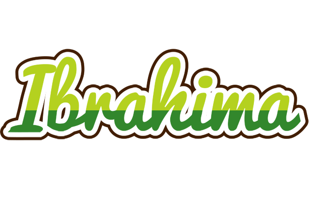 Ibrahima golfing logo