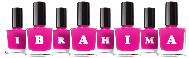 Ibrahima nails logo