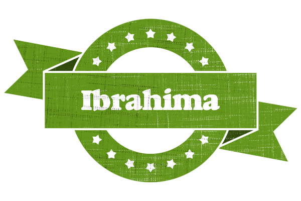 Ibrahima natural logo