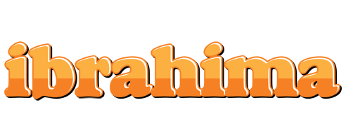 Ibrahima orange logo