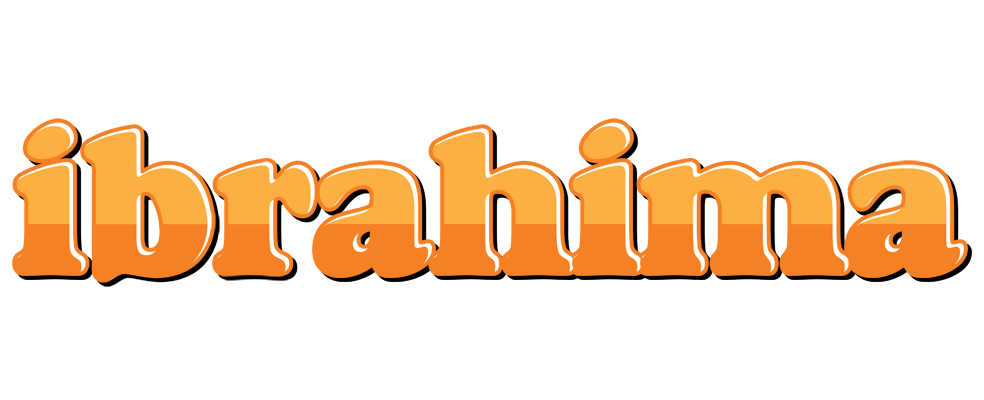 Ibrahima orange logo