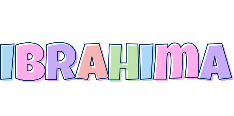 Ibrahima pastel logo